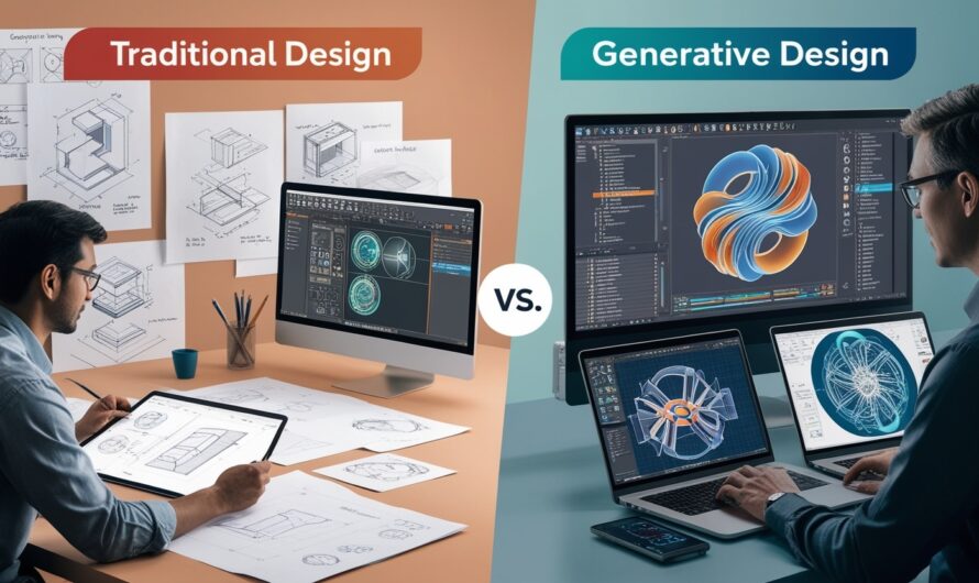 Key Differences Between Generative Design and Traditional Design Methods in Consumer Goods